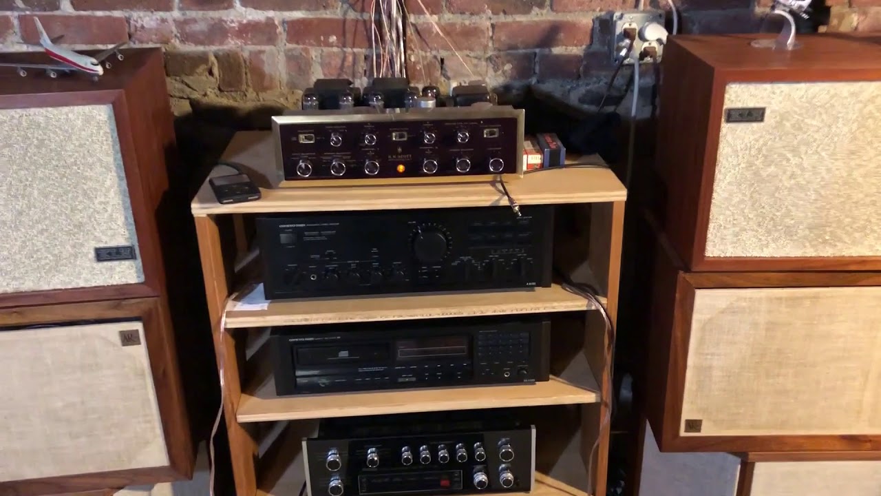 Scott LK 72 and 1963 KLH Sixs