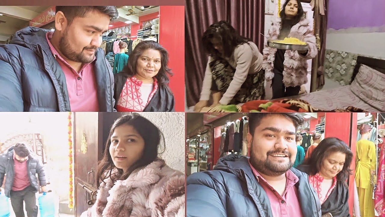 Aaj Gaya Mummy Ji Ke Sath Shopping Karne 😊