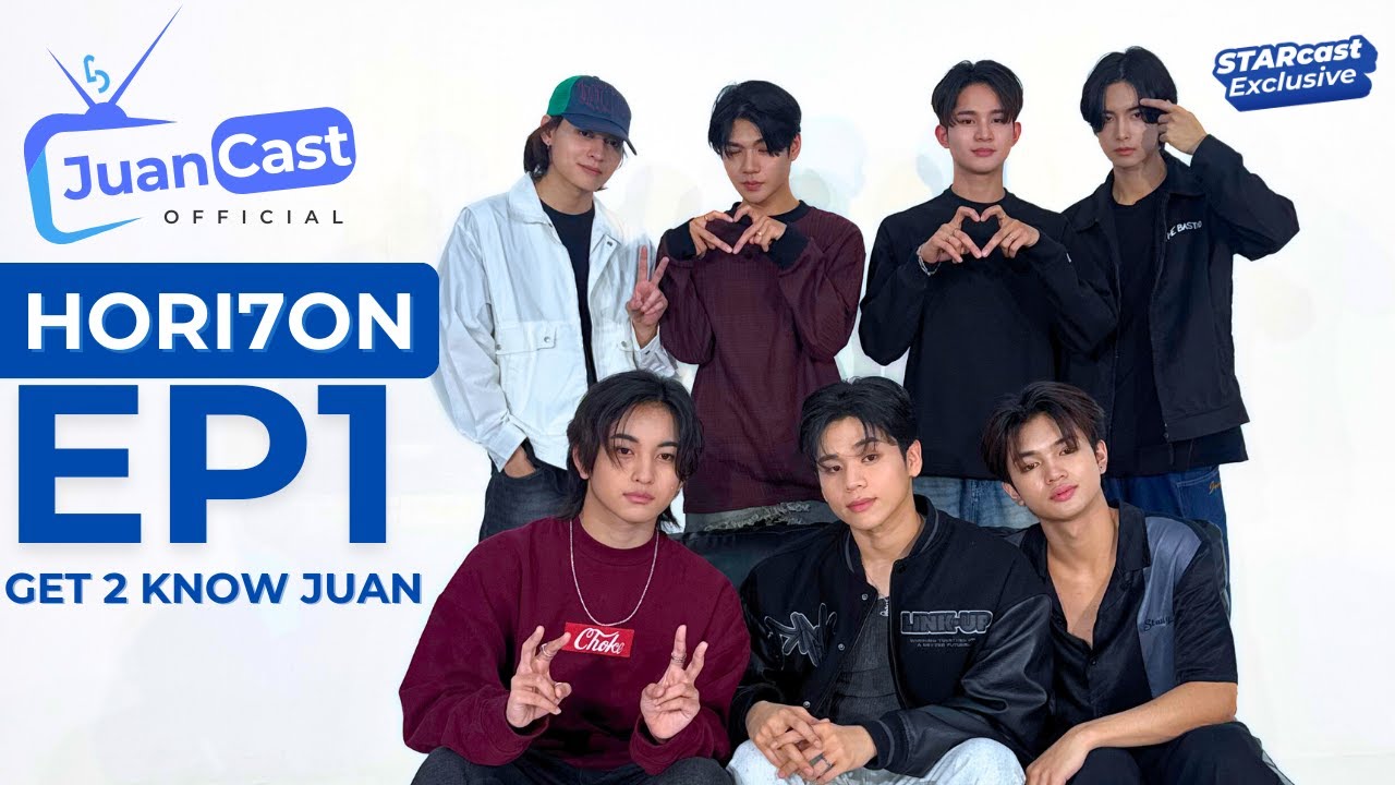 HORI7ON on JuanCast | EP 1: Get 2 Know Juan