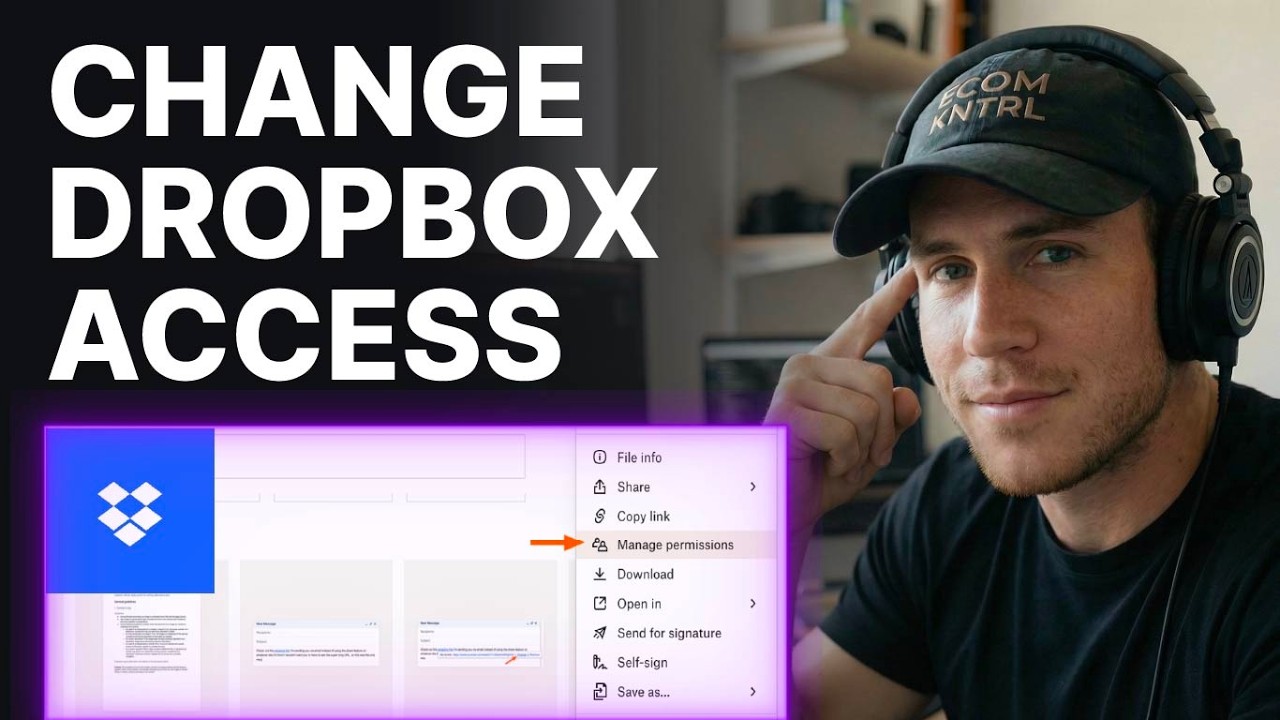 How to Change Who Can Access in Dropbox (2026) | Step-by-Step