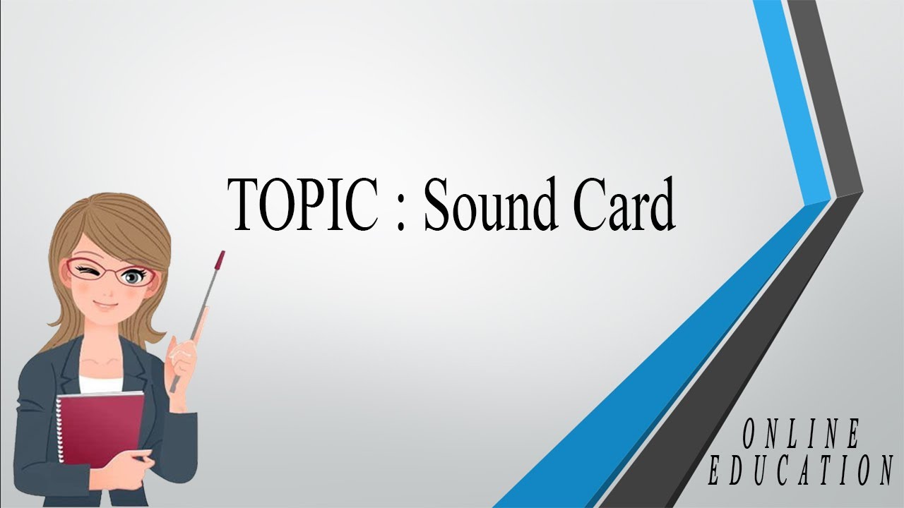 Sound Card | computer sound card | sound card picture | what is sound card?| uses of sound card|