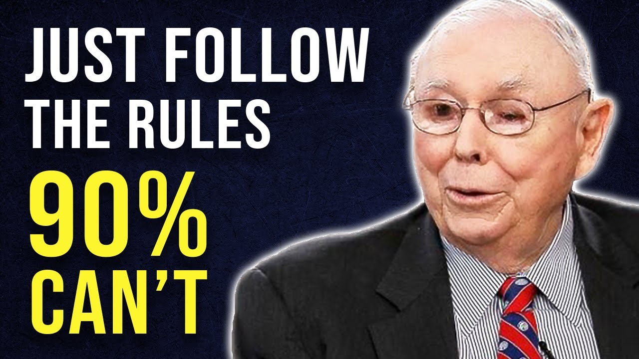 Charlie Munger: You Only Need To Know These 7 Rules