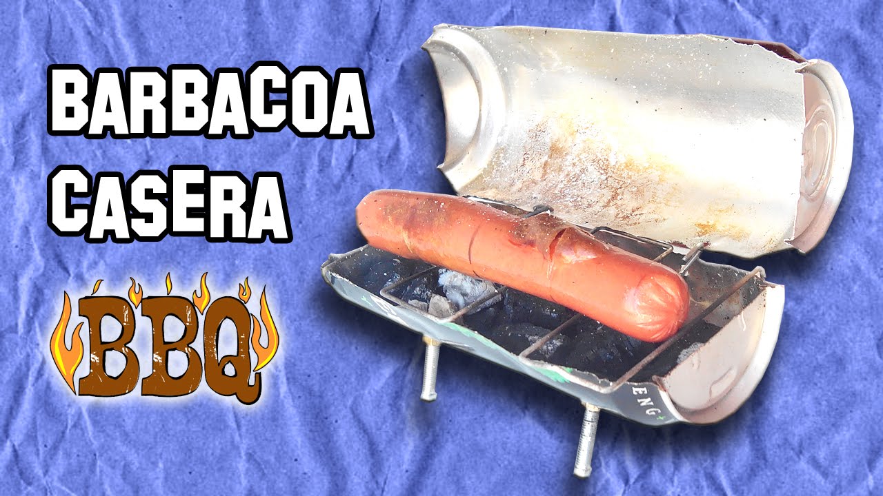 🔴 Как сделать мини-барбекю из банки соды - Домашние опыты - LlegaExperimentos