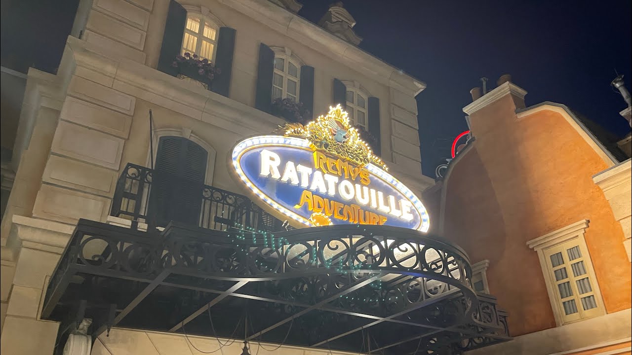 Remy’s￼ ratatouille adventure full ride POV