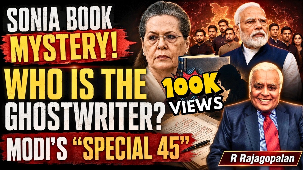 Who Ghostwrote Sonia&rsquo;s Book? Modi&rsquo;s &lsquo;Special 45&rsquo; & Delimitation Bill &bull; Delhi R Rajagopalan