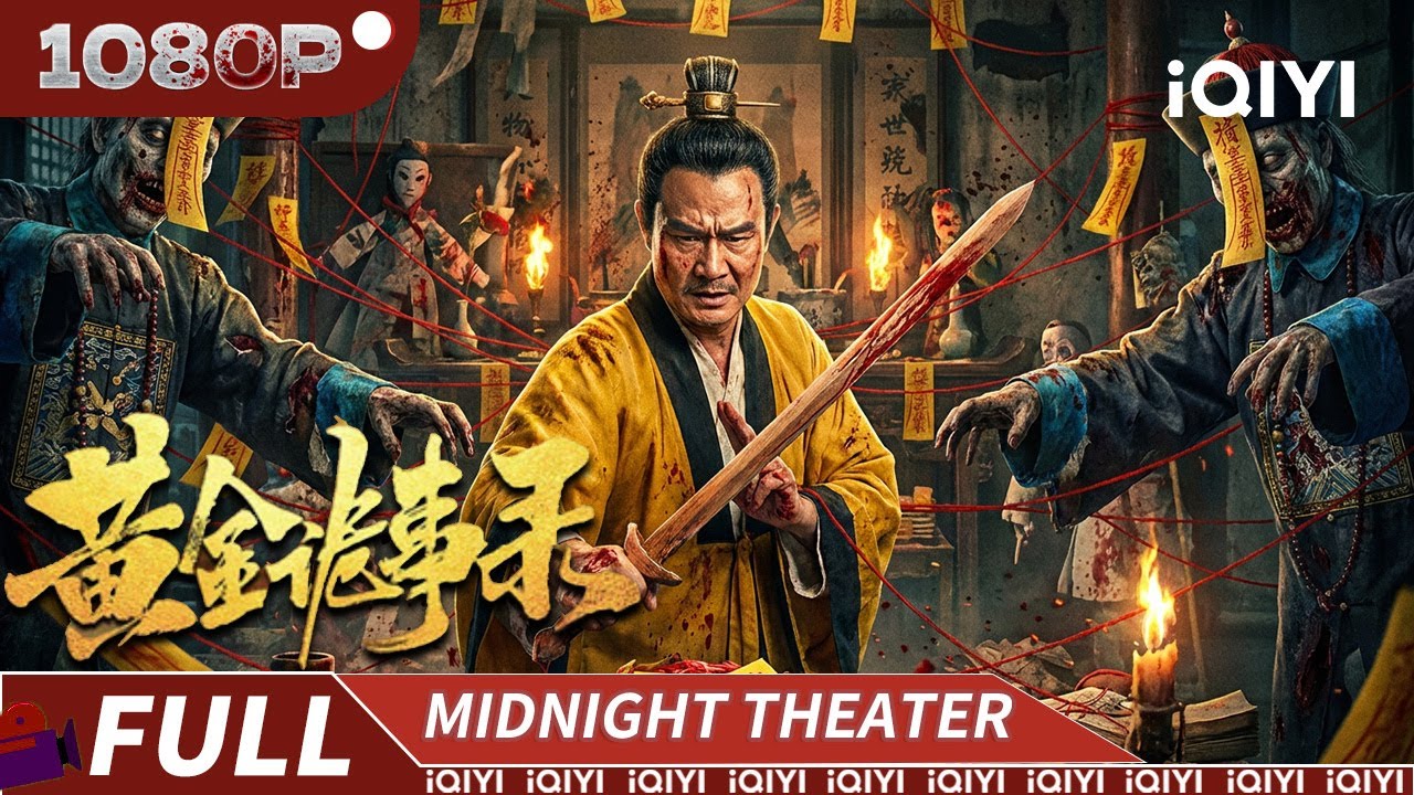 恐怖僵尸连杀五名道长！市民人心惶惶！丨《黄金诡事录 》HUANG JIN GUI SHI LU FILM SERIES【惊悚 恐怖 | Multi Sub】#恐怖 #惊悚