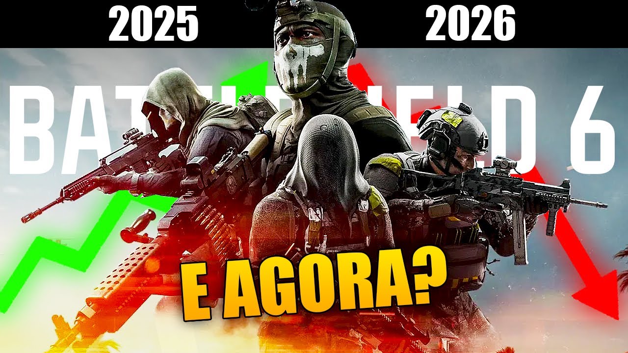O jogo MAIS VENDIDO de 2025 perdeu 80% dos Jogadores... (O Que Aconteceu com Battlefield 6?)