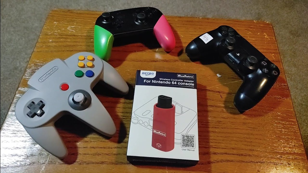BlueRetro RetroScaler BITFUNX N64 Wireless Controller Adapter Review! (AliExpress, Amazon)