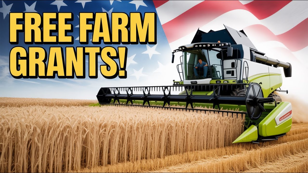 FREE Government Grants for Farmers 2025!
