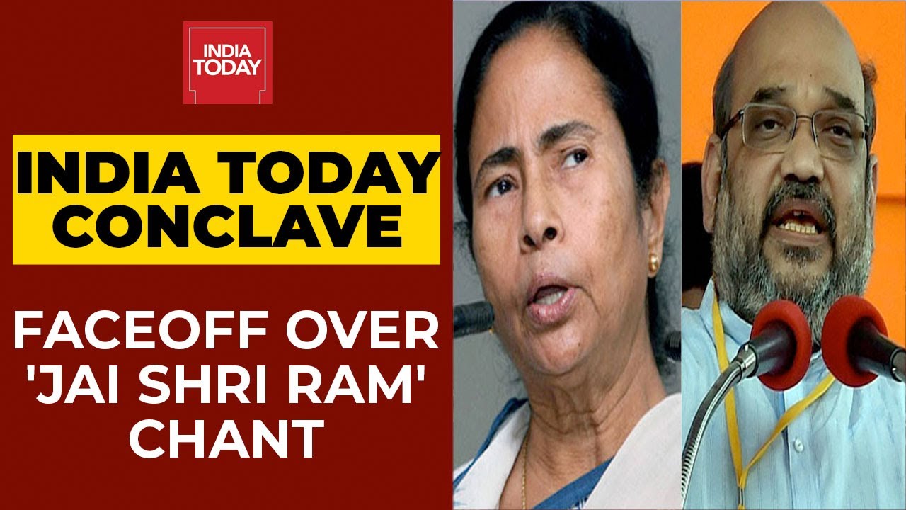India Today Conclave East 2021: Faceoff Over 'Jai Shri Ram' Between Mamata Banerjee & Amit Shah