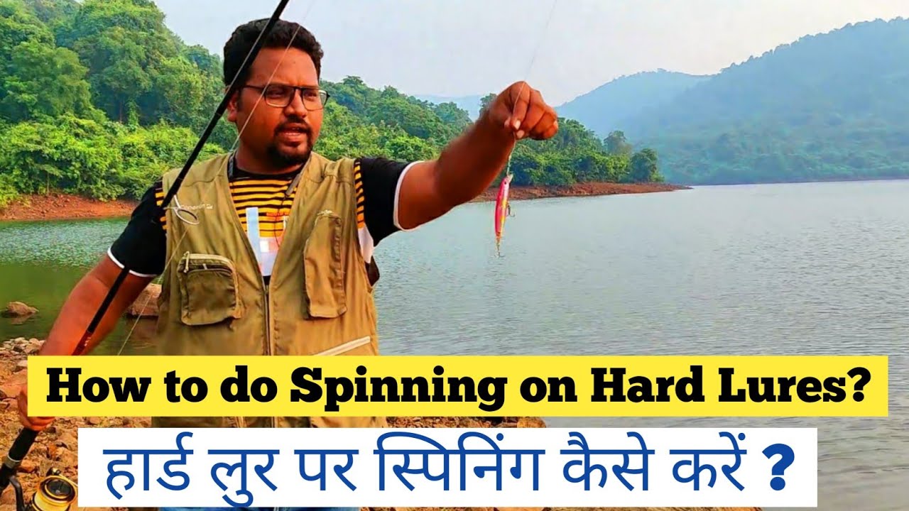 How to do Spinning on Hard Lures ? || हार्ड लुर पर स्पिनिंग कैसे करें ?