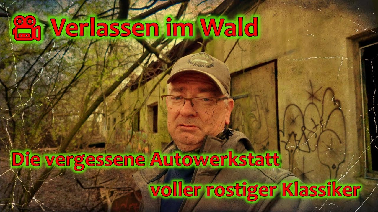 🎥 Verlassen im Wald: Die vergessene Autowerkstatt voller rostiger Klassiker