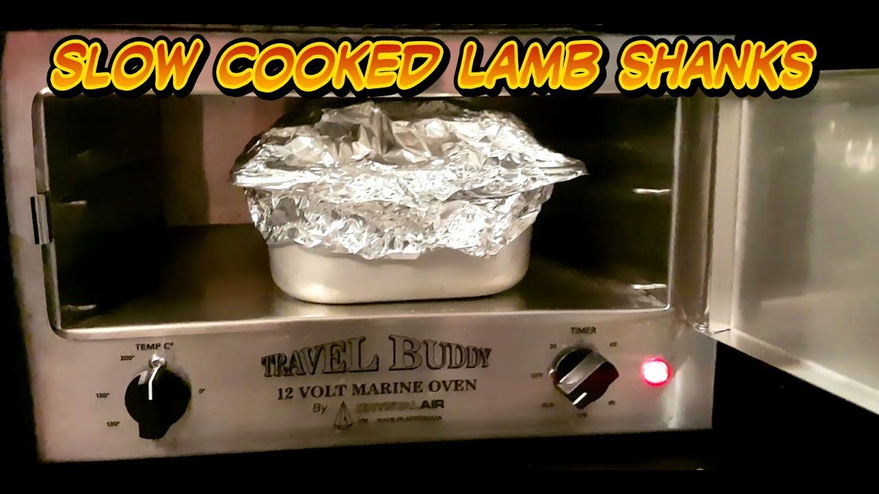 Travel Buddy slow cooked lamb shanks and freshly baked bread