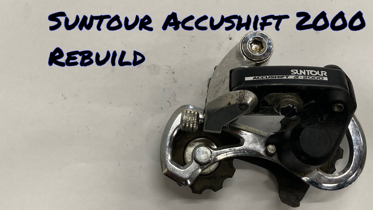 How to Rebuild a Suntour Accushift 2000 Derailleur