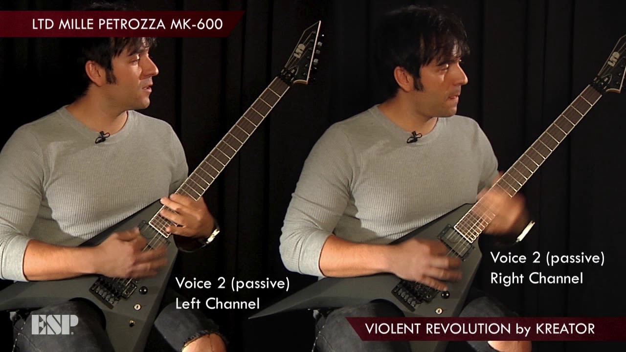 ESP Guitars: Ken Susi Plays Mille Petrozza (Kreator)