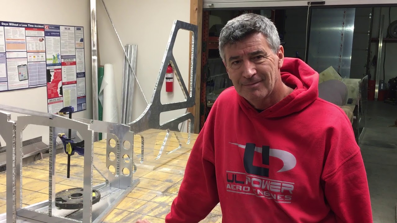 Rear Fuselage TIme Laps build Tuesday Morning