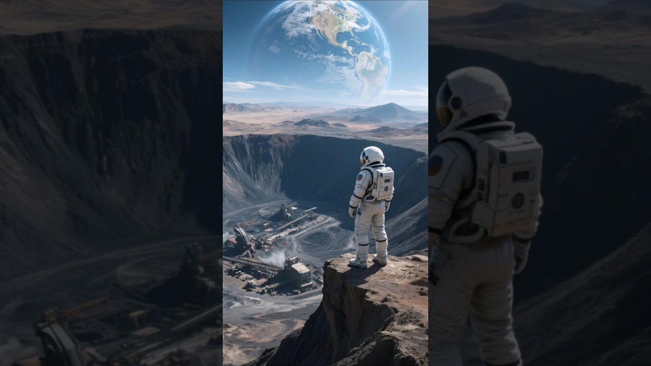 Astronaut on the Surface of an Unknown Planet 🚀