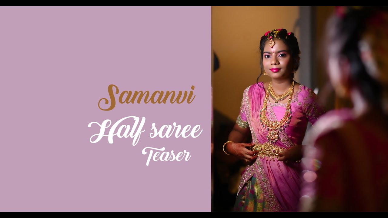 Samanvi || Half saree teaser 4k || Kranthi Photography  || Best photography in vizag || 2026