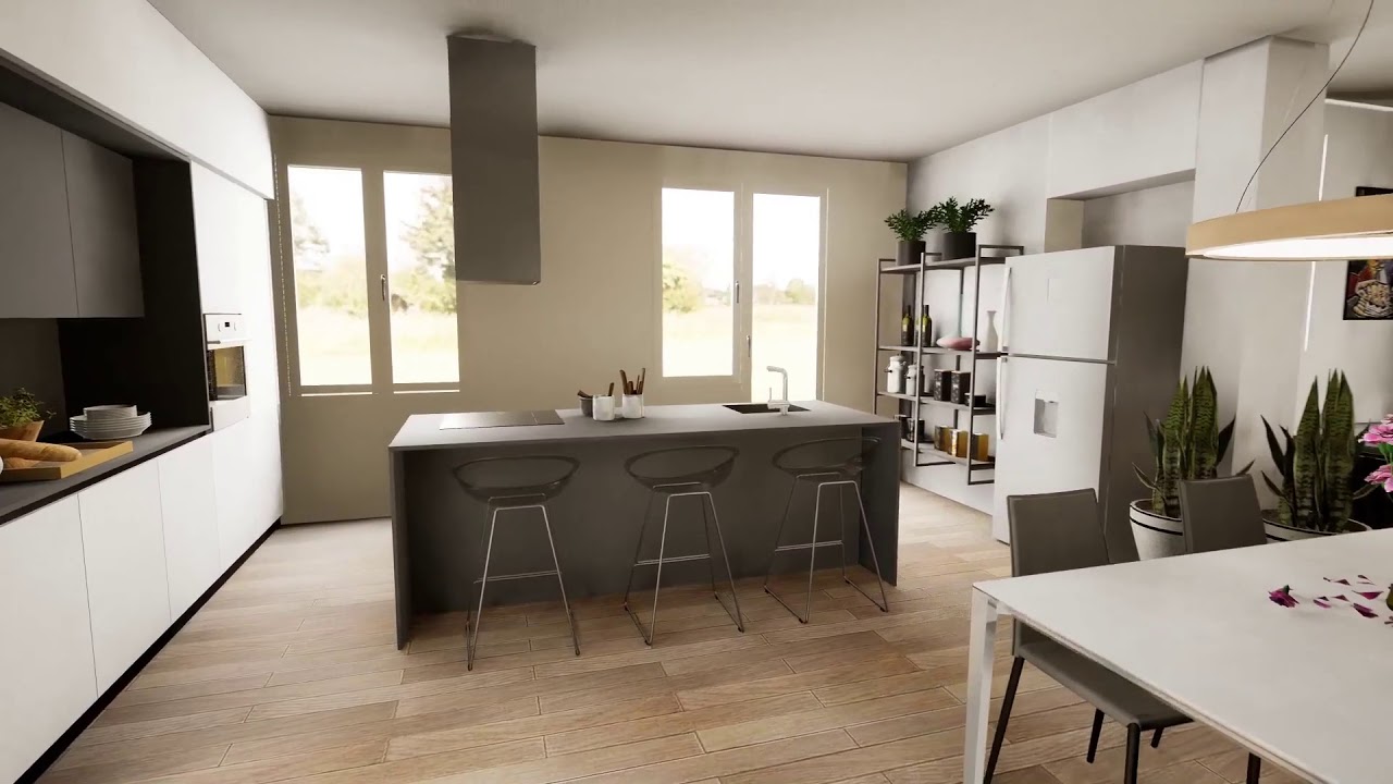Virtual tour casa | Ristrutturazione e arredamento nuovo appartamento | Abitativo&reg;