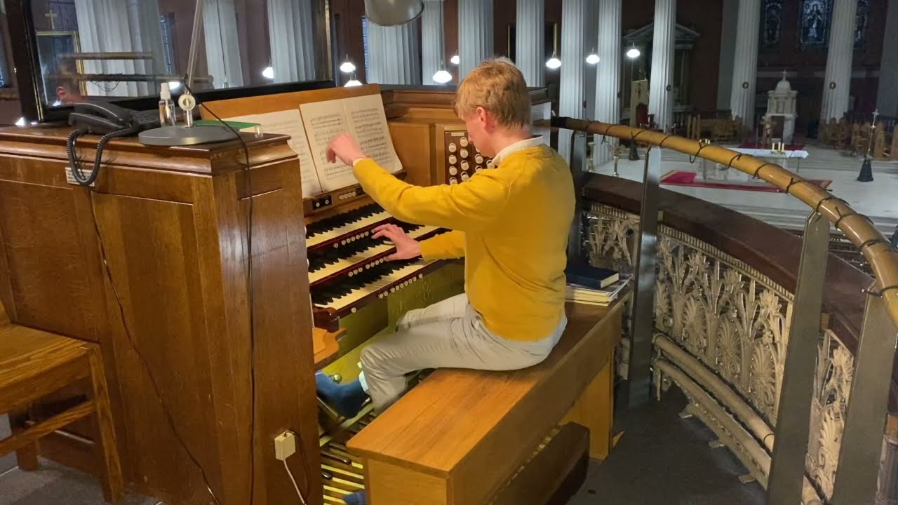 Jean Langlais: Incantation pour un jour saint - David Grealy (organ)