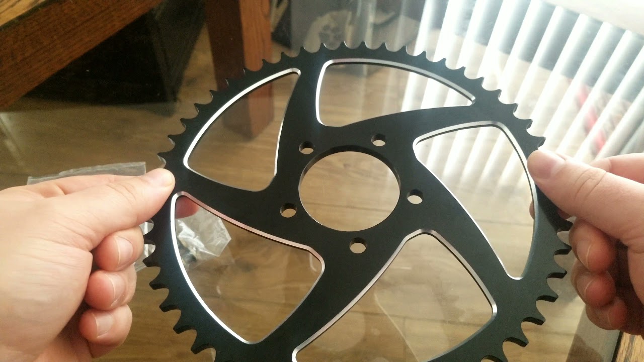 Review of upgraded 52T SUR RON X chaining sprocket