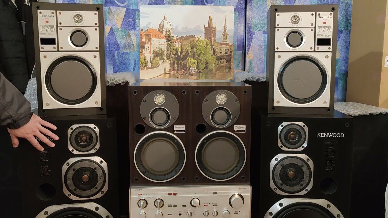 Акустика Technics SB-F75 (1982г.в.) лучшая небольшая полочная!!!