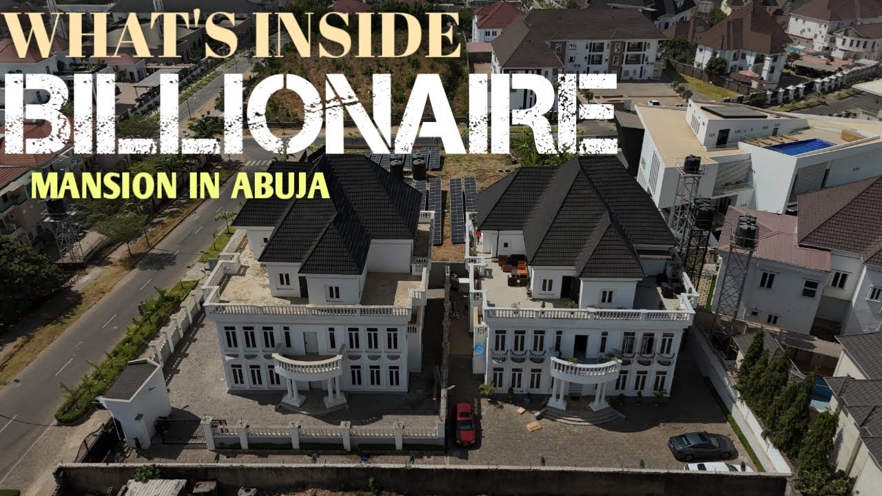 Внутри особняка миллиардера в Абудже &mdash; Guzape, The Billionaire Row