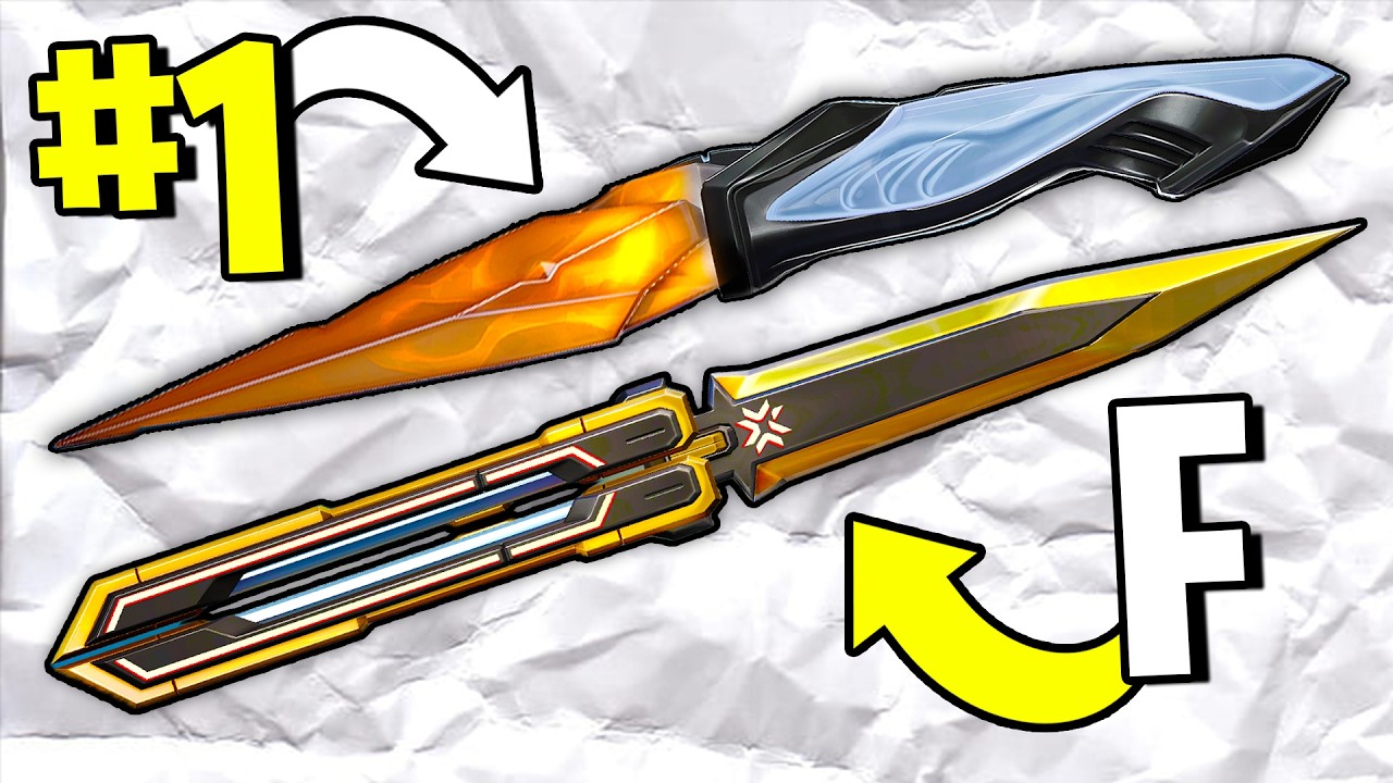 300,000+ players Vote the WORST & BEST Knife in VALORANT