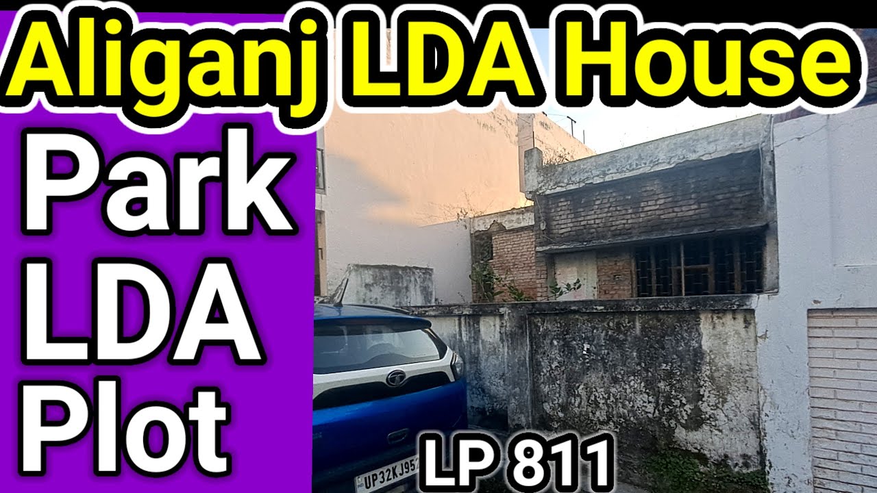 LDA Condition House for sale|LDA Plot Aliganj Lucknow|Aliganj LDA Plot|Aliganj LDA House|Park face 