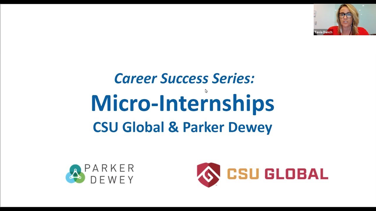 Career Success Series: Micro Internships
