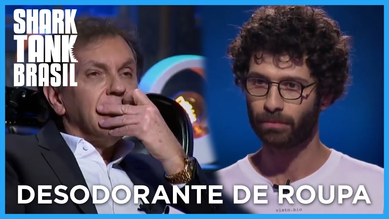 Tubarões tentam entender “desodorante de roupa” | Shark Tank Brasil