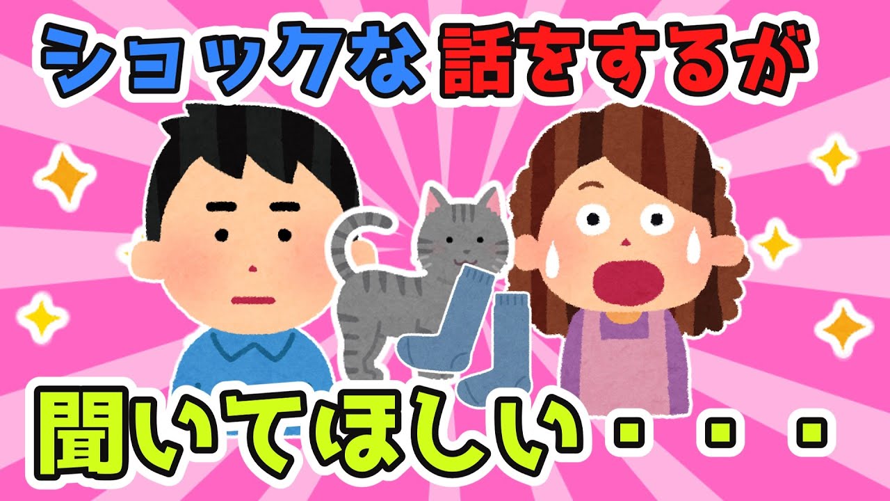 【普通にかわいいお話です！】母さんショックな話をするよ。猫がね、母さんの靴下を…【2ch面白スレ/2chほのぼのスレ】【ゆっくり解説】