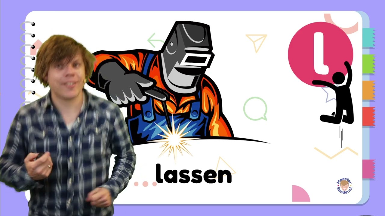 Letter van de week - L - Bewegend leren met Meester Sander