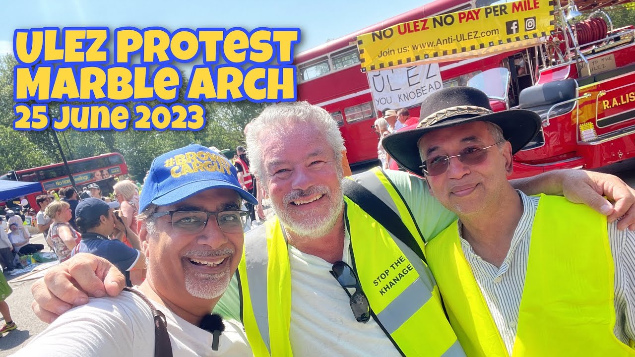 ULEZ Protest Marble Arch [June 2023] Interviews: Howard Cox, Daniel Korski & Andrew Rosindell