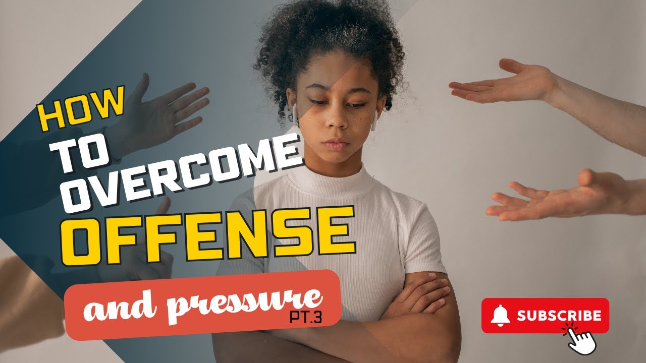 HOW TO OVERCOME OFFENSE PT. 3 || PASTOR CHINGTOK ISHAKU