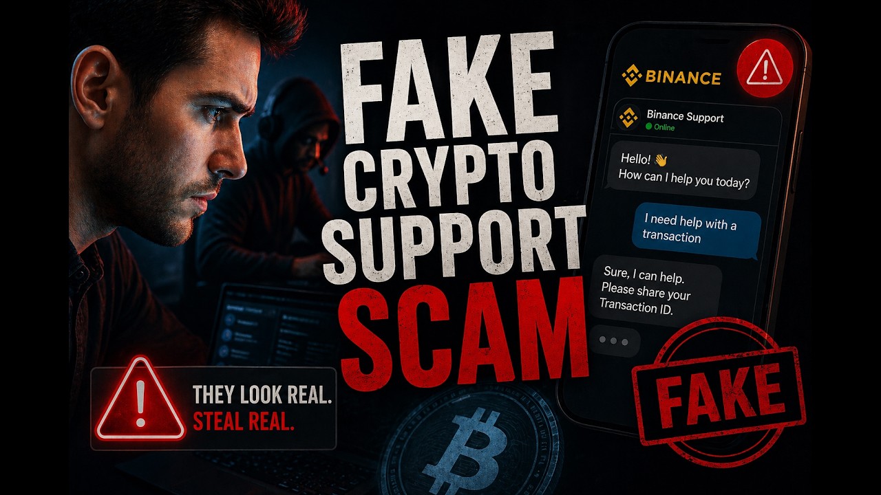 The Crypto Support SCAM That Drained Wallets in Minutes | StashReel