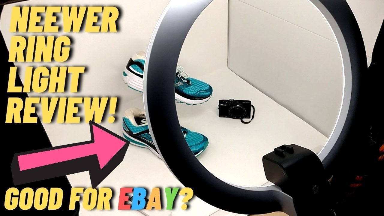 Neewer Ring Light Review and Unboxing For eBay Photos, Etsy, Poshmark, and Amazon Photography