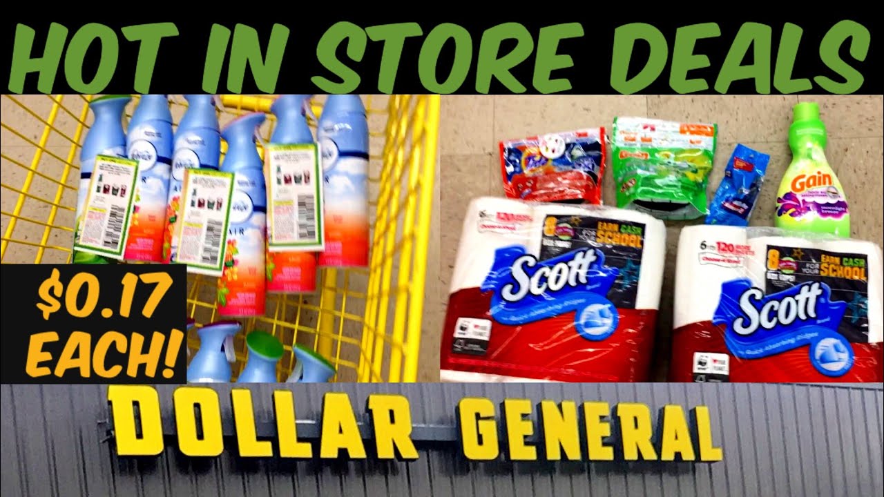 In Store Couponing At Dollar General