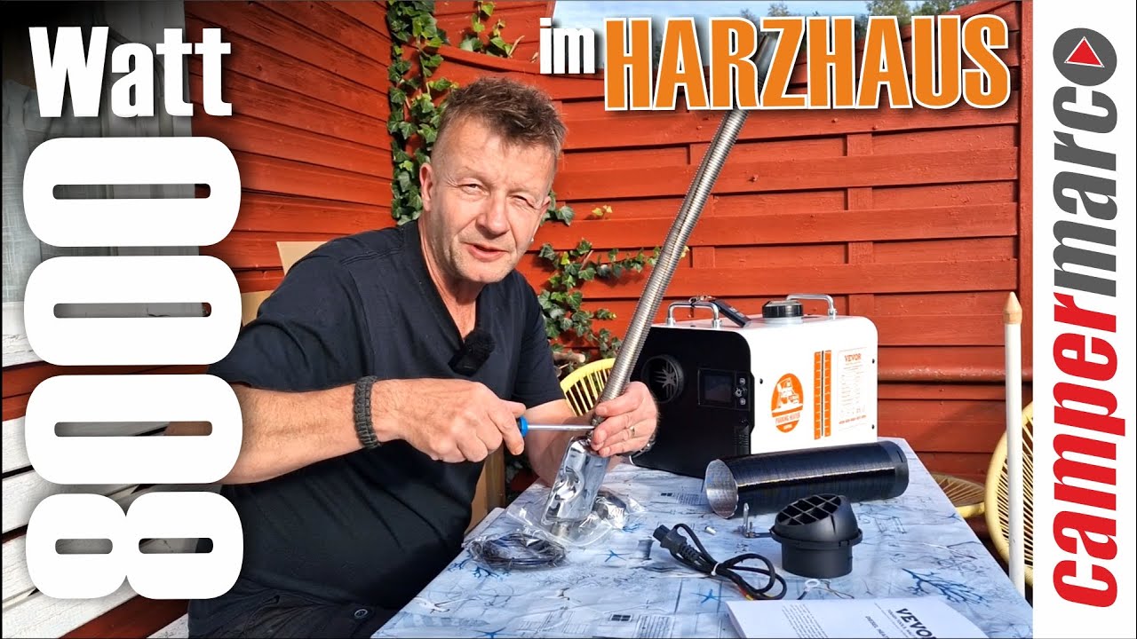 Der Winter kommt! | Fette VEVOR Diesel Standheizung für unser Harzhaus