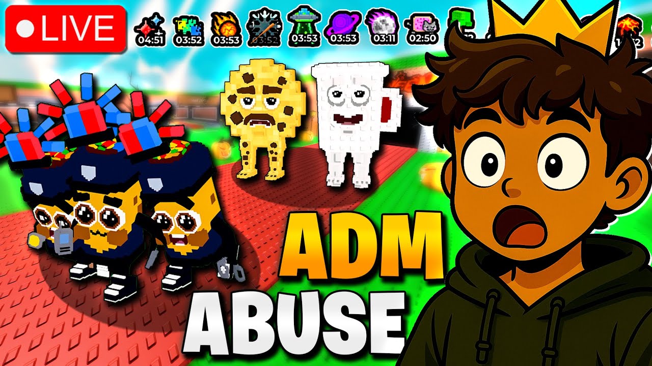 BRAINROT DEALER 😱EVENTO ADM ABUSE NO ROUBE UM BRAINROT ESPECIAL AO VIVO #roblox #brainrot