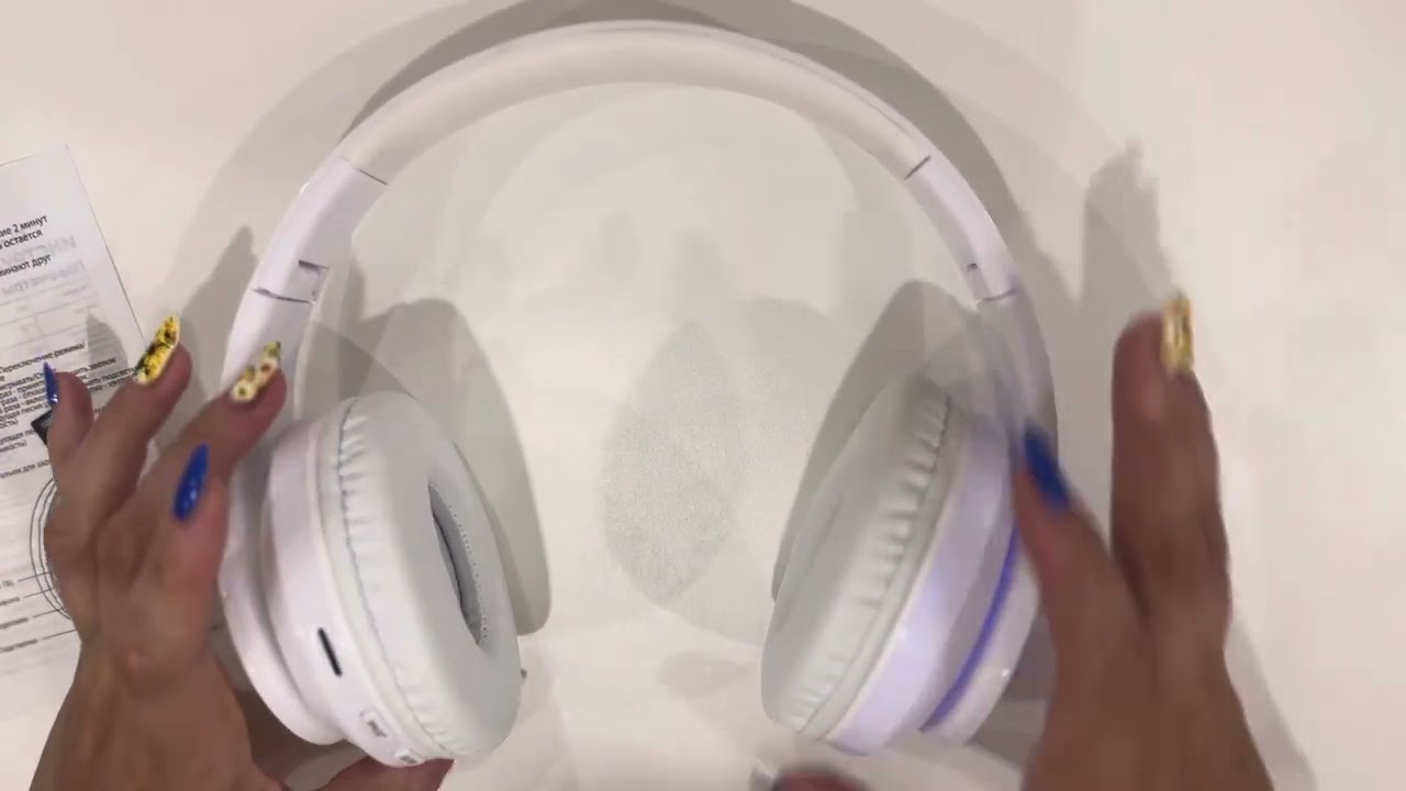 Наушники B39 отключение подсветки!!!