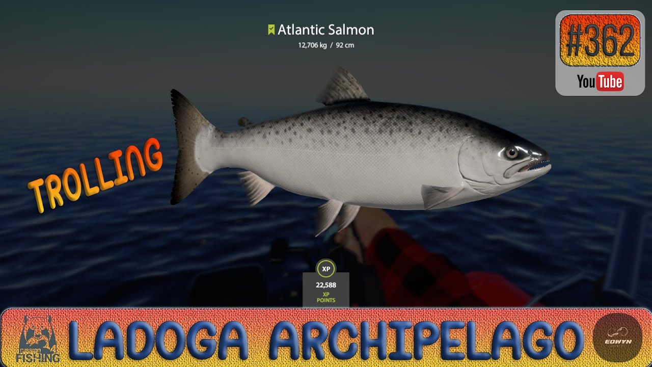 Russian Fishing 4 - Ladoga archipelago - Trolling - #362