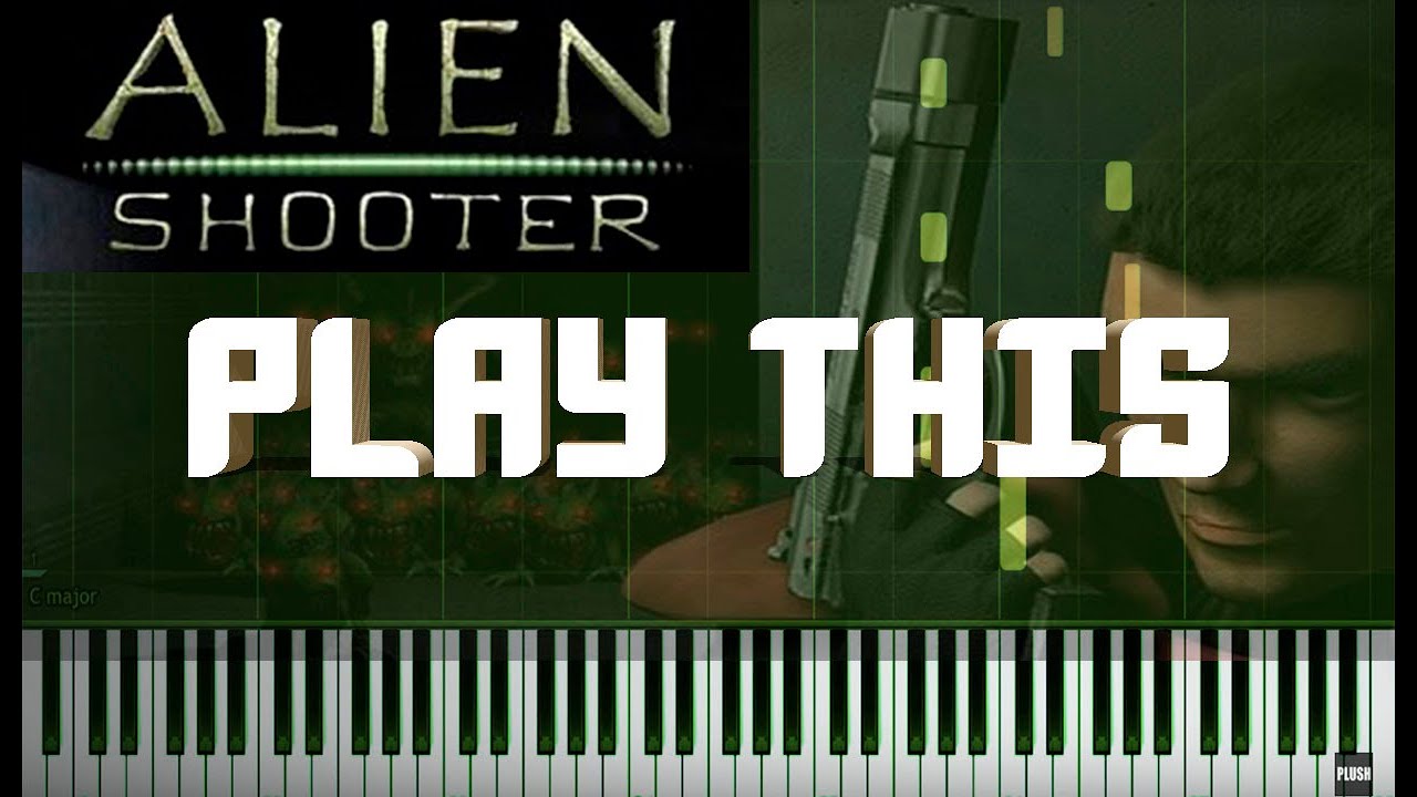 ALIEN SHOOTER MENU THEME- PLAY THIS | СЫГРАЙ ЭТО | MIDI | PIANO | РАЗБОР НА ПИАНИНО | COVER | НОТЫ |