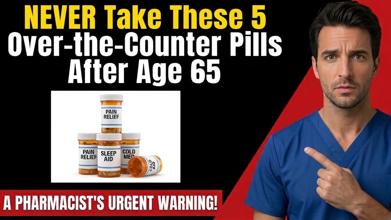 NEVER Take These 5 Over-the-Counter Pills After Age 65 — A Pharmacist's Urgent Warning