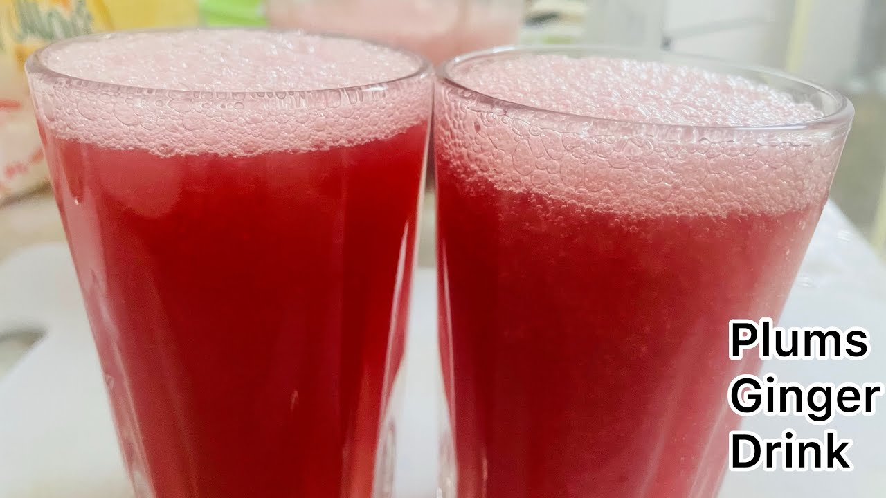 Plums Refreshing Drink by Muno&rsquo;s Kitchen