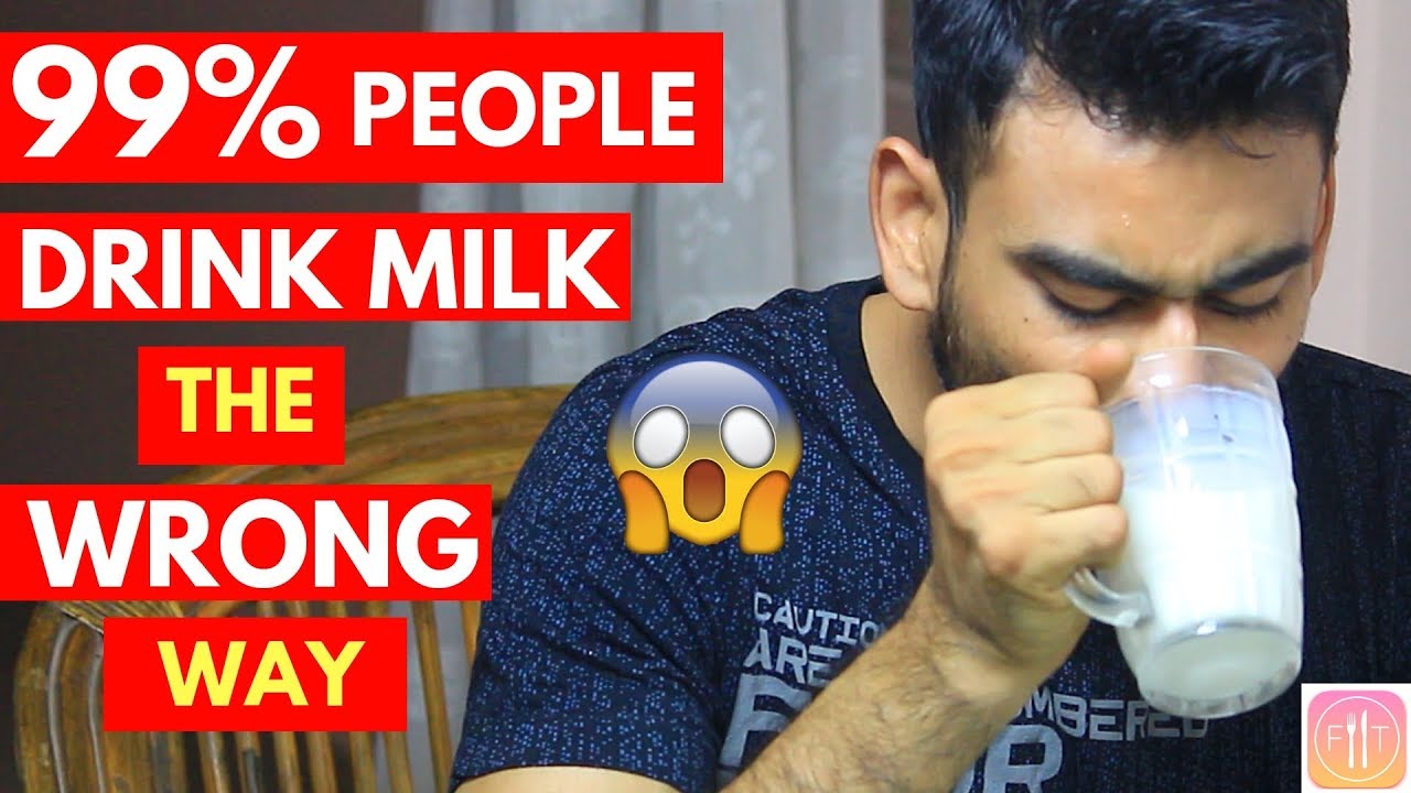 5 Reasons You Are Drinking Milk the Wrong Way