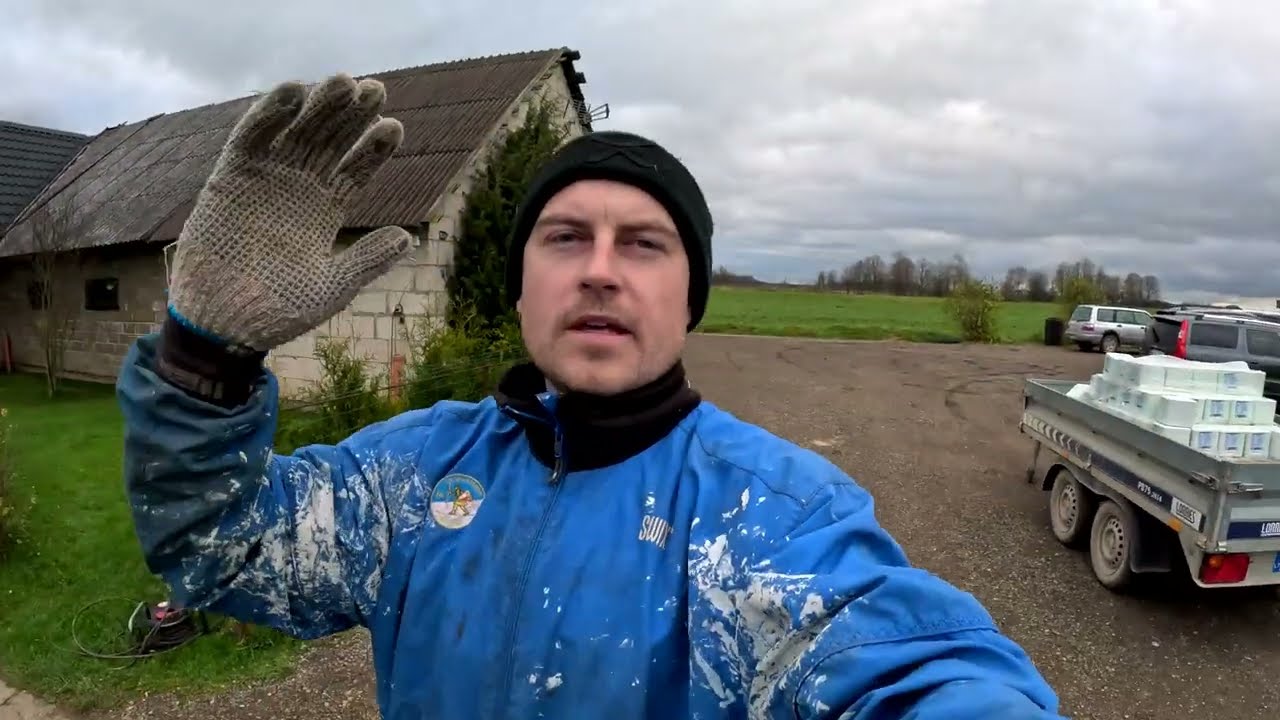 Mėšlo,šėrimo,melžimo darbą fermoje