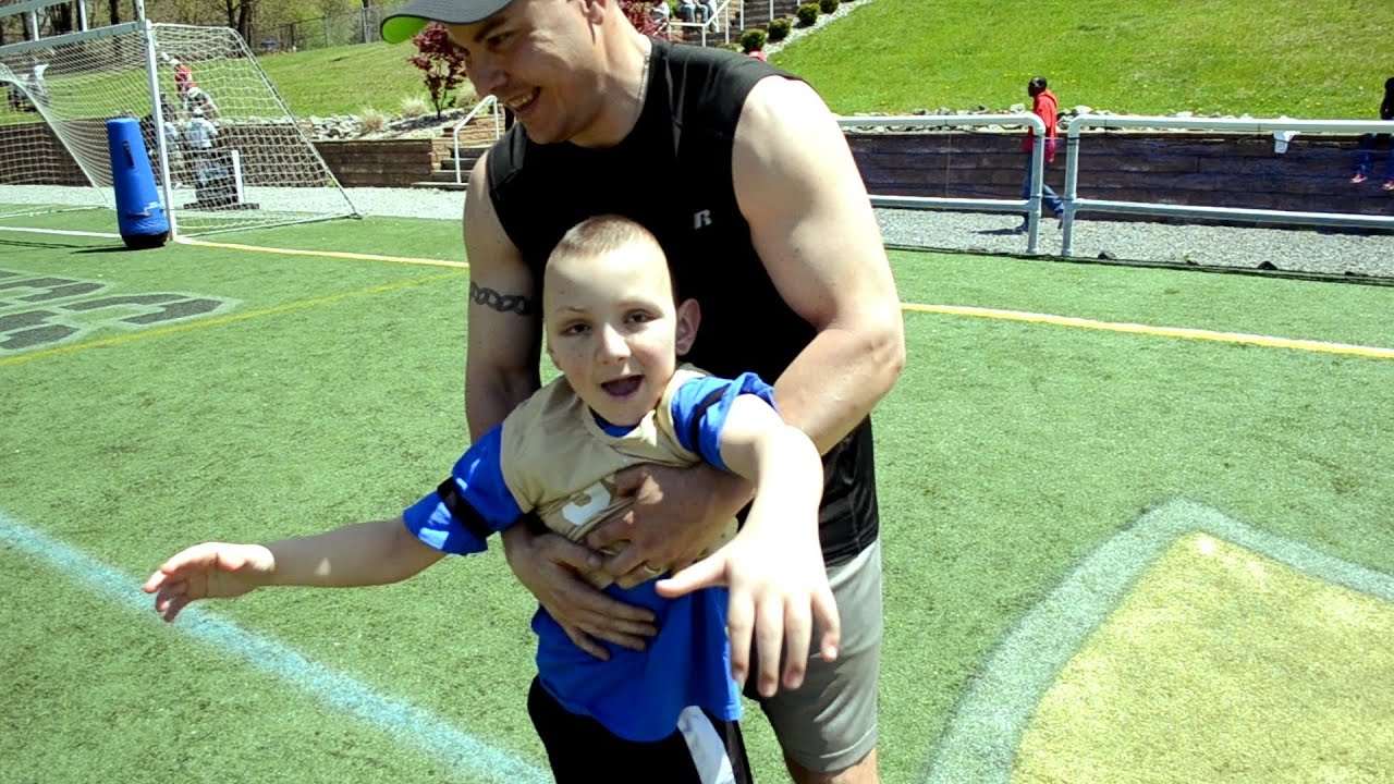 Tyler Nelson Scores A Touchdown at Football University NJ!