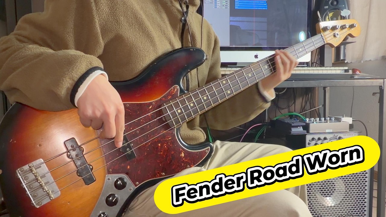 Fender Road Worn 60s Jazz Bass 3TS -Sound Demo