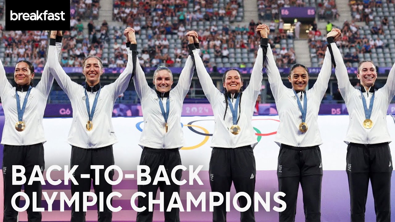 Black Ferns Sevens win NZ's first gold medal | TVNZ Breakfast